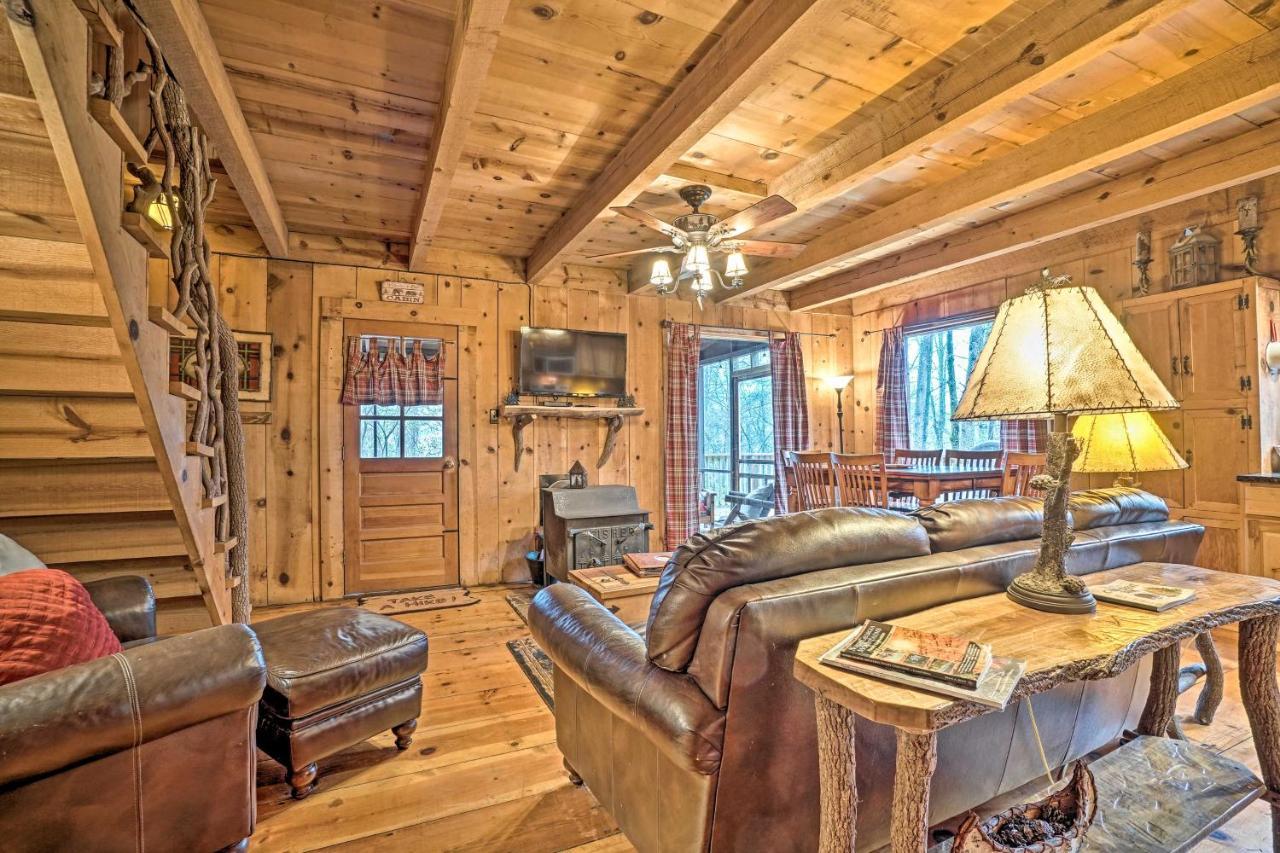 Helen Area Rustic Retreat About 5 Miles To Main Street Villa Sautee Nacoochee Eksteriør billede