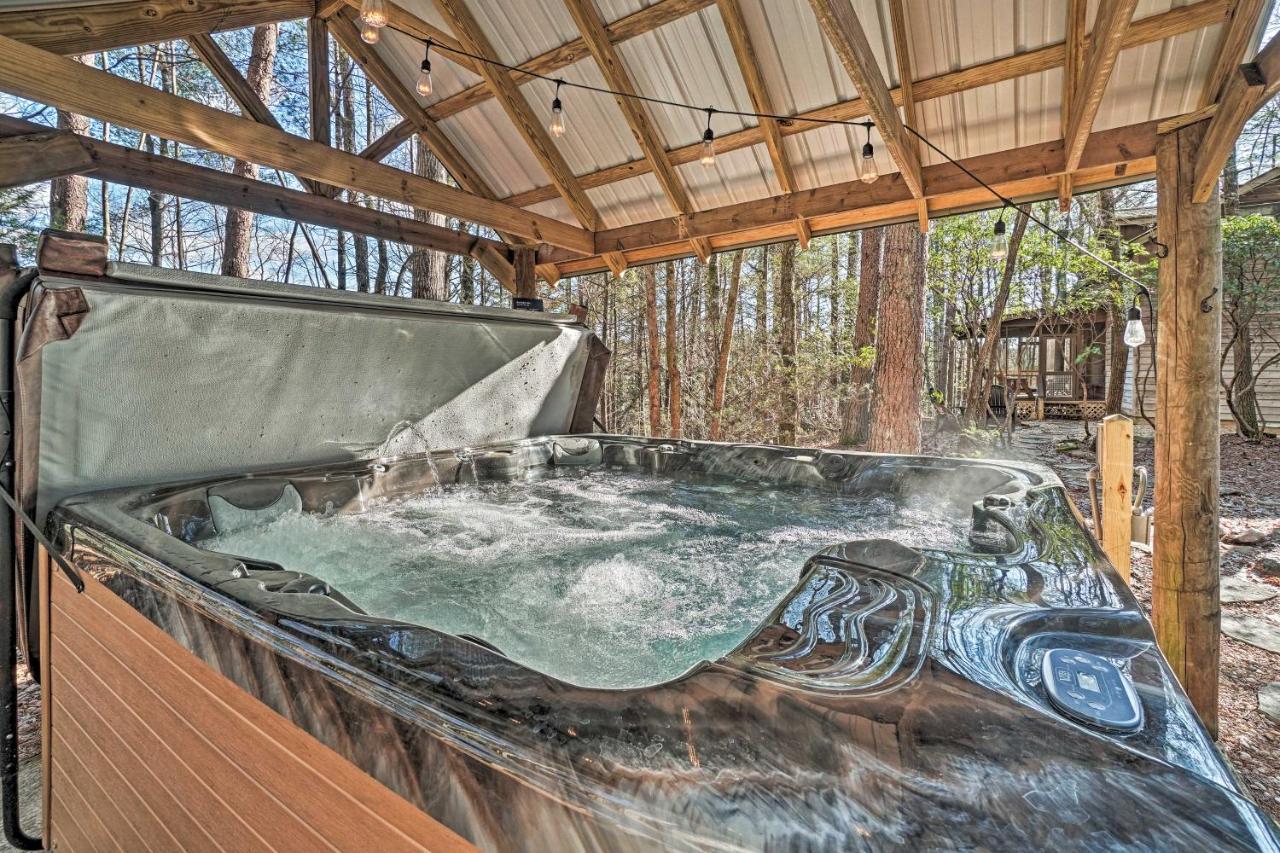 Helen Area Rustic Retreat About 5 Miles To Main Street Villa Sautee Nacoochee Eksteriør billede