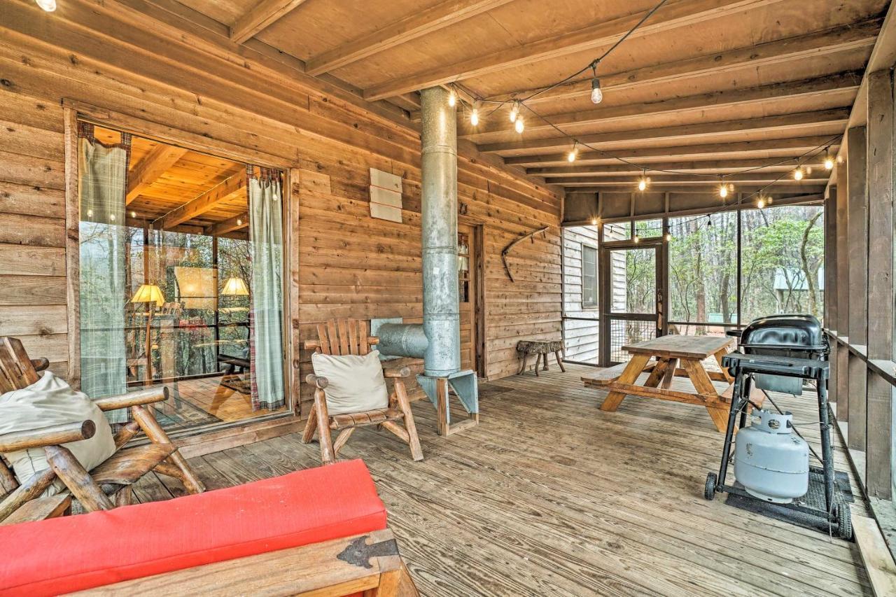 Helen Area Rustic Retreat About 5 Miles To Main Street Villa Sautee Nacoochee Eksteriør billede