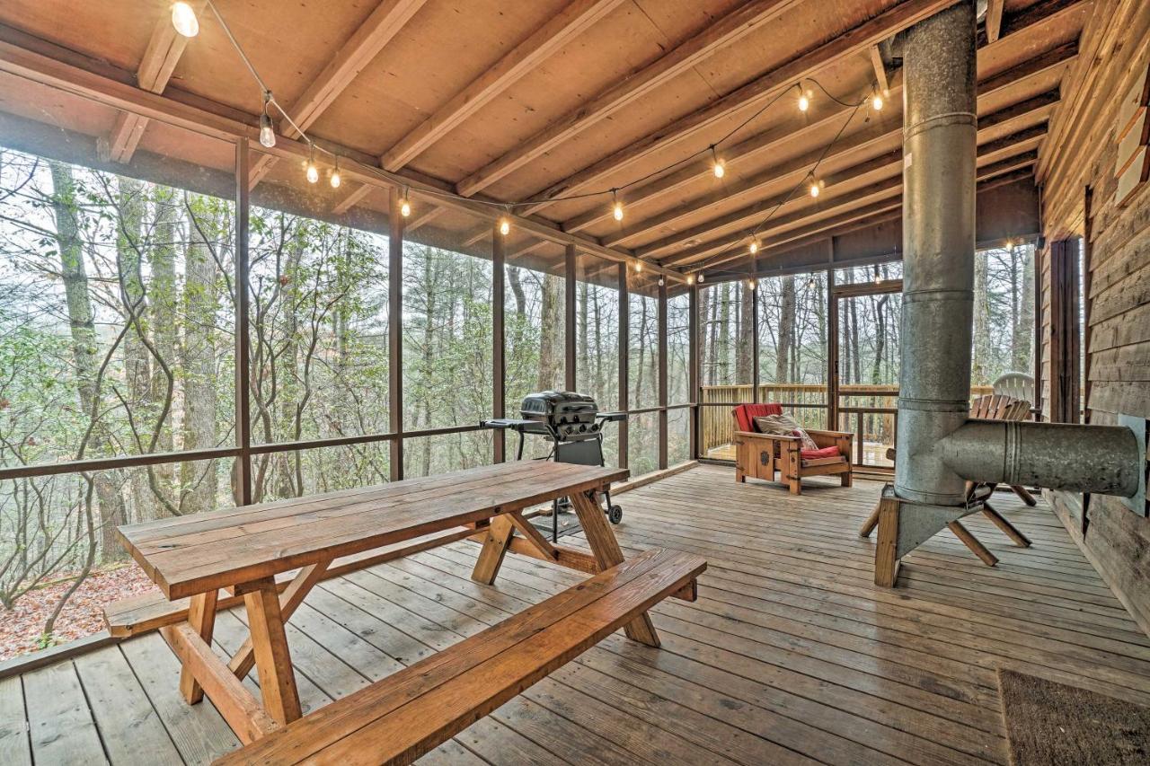 Helen Area Rustic Retreat About 5 Miles To Main Street Villa Sautee Nacoochee Eksteriør billede